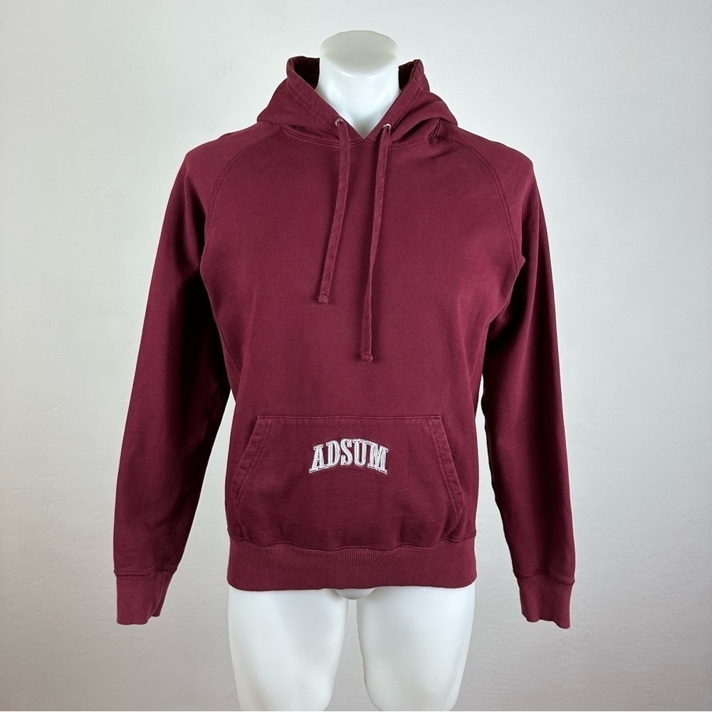 Adsum Mens Crimson Hoodie